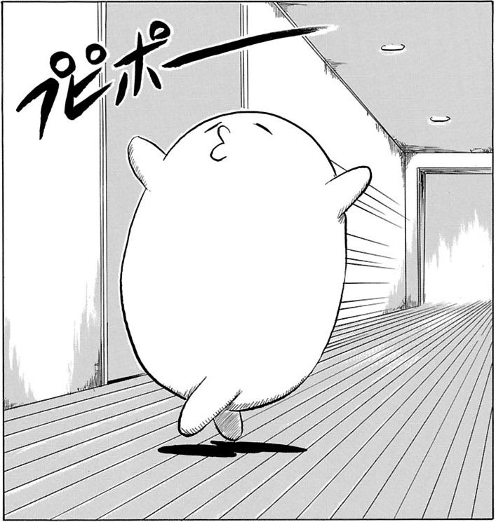 とにかく軽やかに移動するポーちゃん