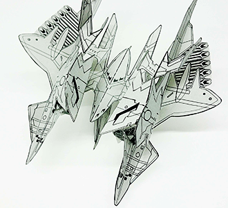 「星界の紋章」特製ペーパークラフト
