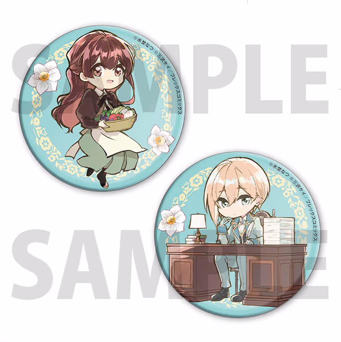 描き下ろし缶バッジセット