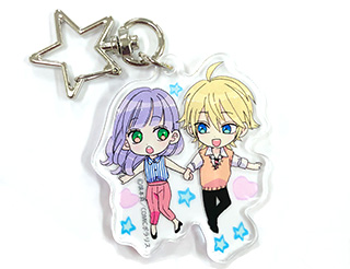 アクリルキーホルダー マコ×チカ