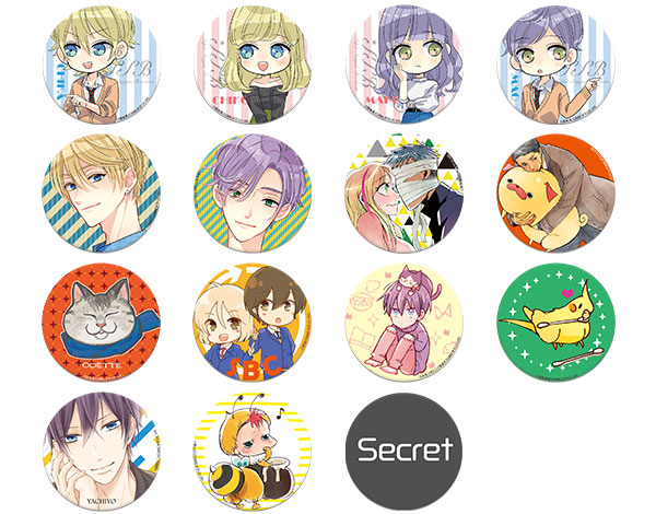 COMICポラリス 缶バッジコレクション第1弾