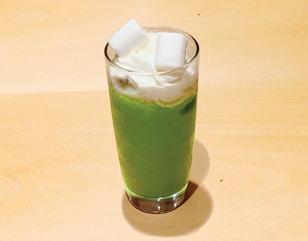 河瀬さんの抹茶ミルク