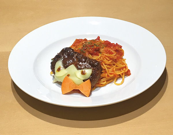 ハルちゃんの「すっごくおいしいやつ！」 ～ツナナポリタン＆ハンバーグ～
