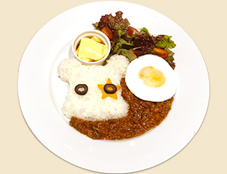 北極軒より、「おいしいカレーが出来たんですよ～。あ、デザートは私の気まぐれです。」